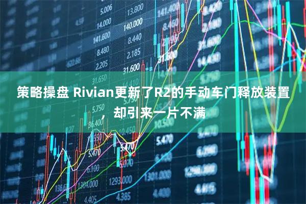 策略操盘 Rivian更新了R2的手动车门释放装置，却引来一片不满